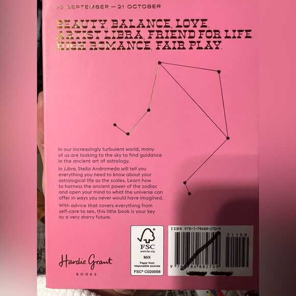Libra: Harness the Power of the Zodiac Astrology Book by Stella Andromeda - Picture 5 of 5